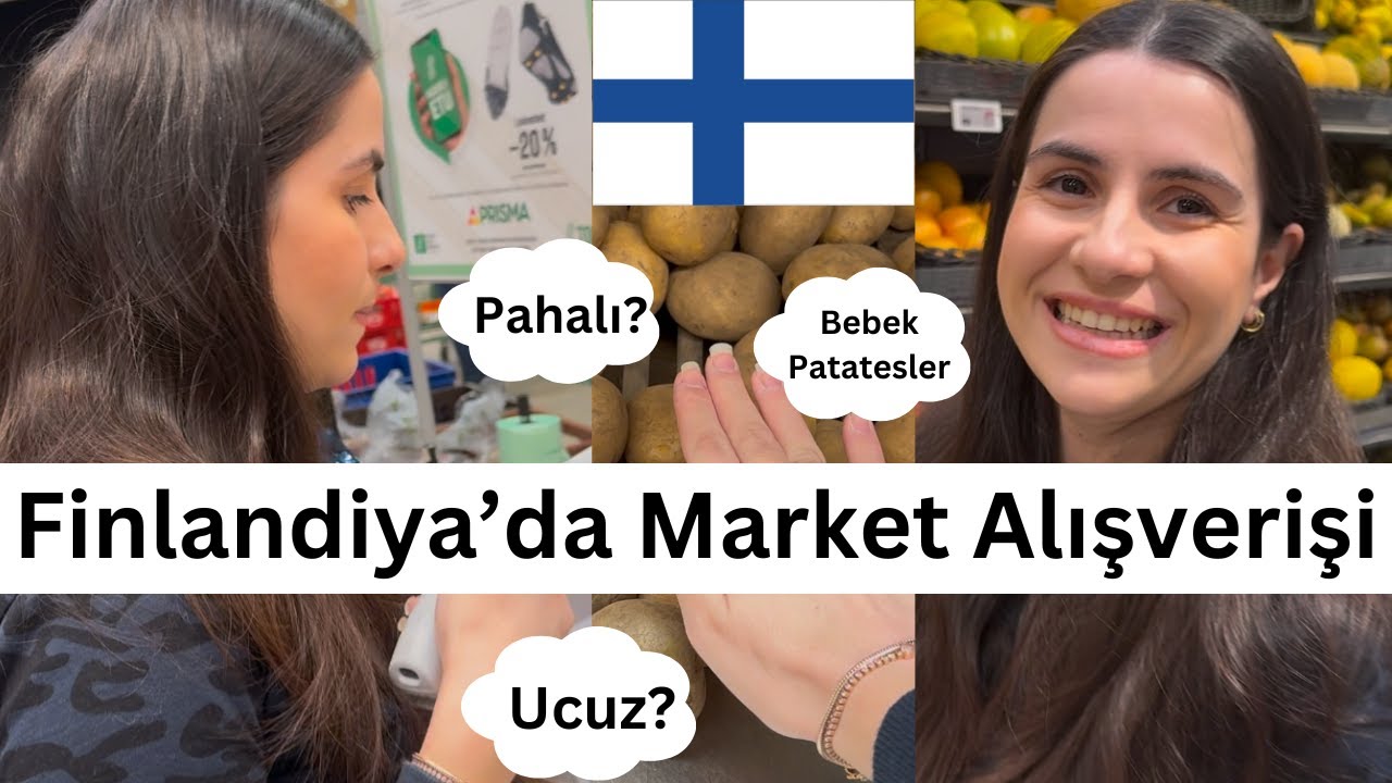 Finlandiya'da Market Alışverişi ve Fiyatlar | Finlandiya'da Yaşam | #finland #finlandiya #shopping