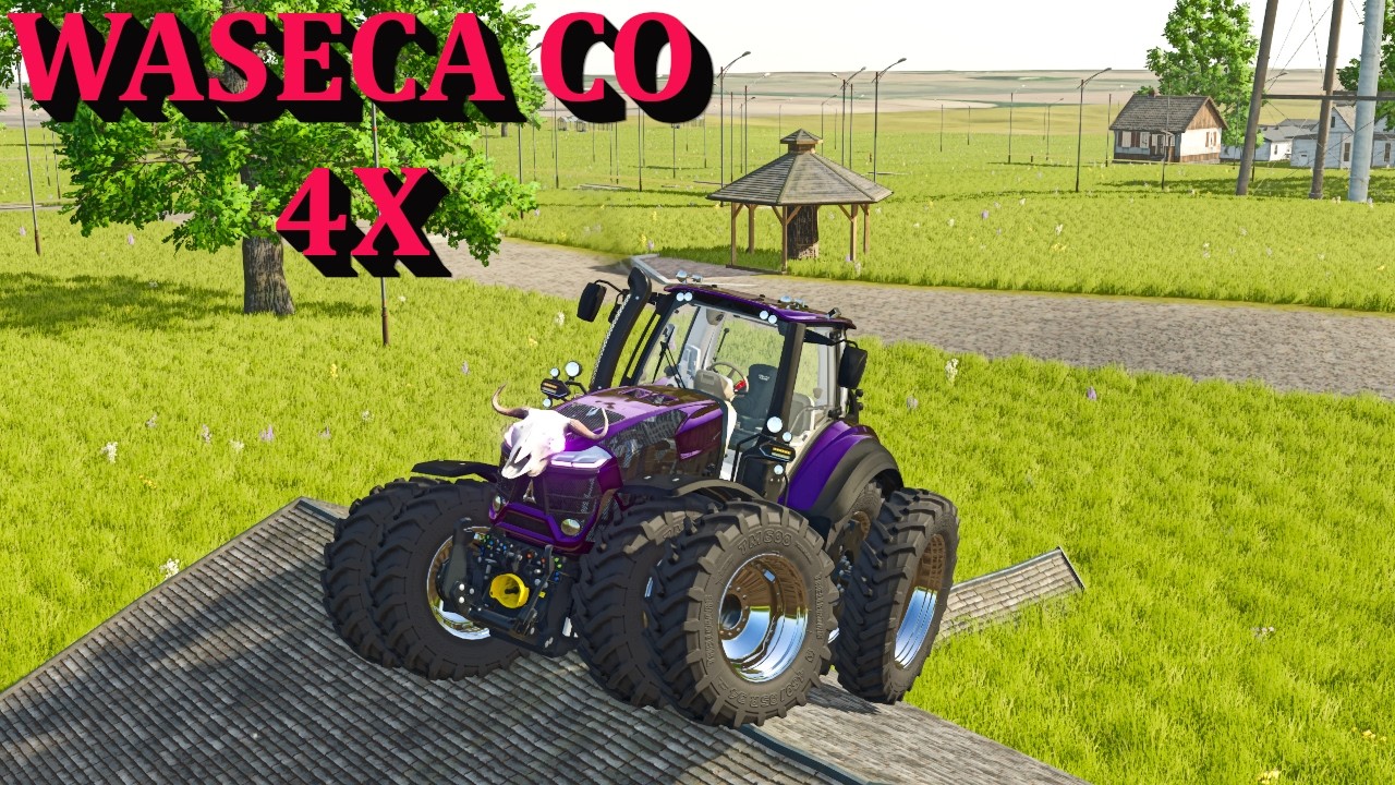WASECA COUNTY 4X!!!   MODDING STREAM!!!!   FS25