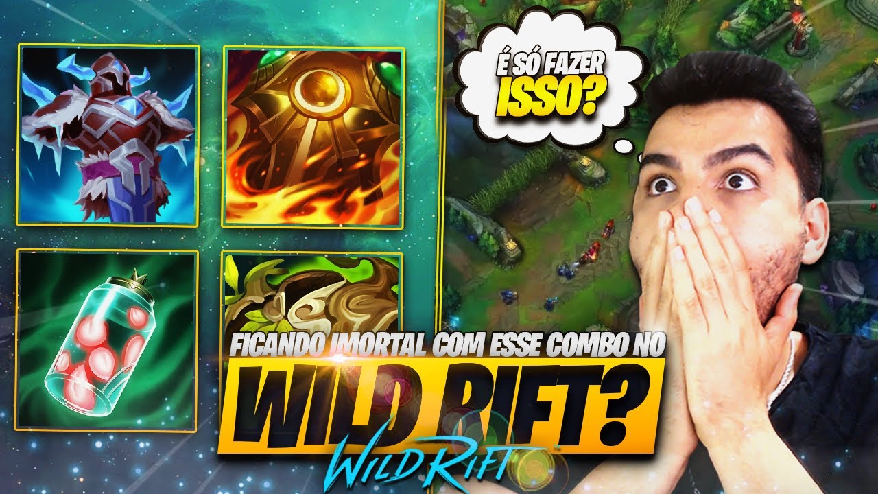ITENS de HP para Tankar ou nao ser estourado em TF no WILD RIFT