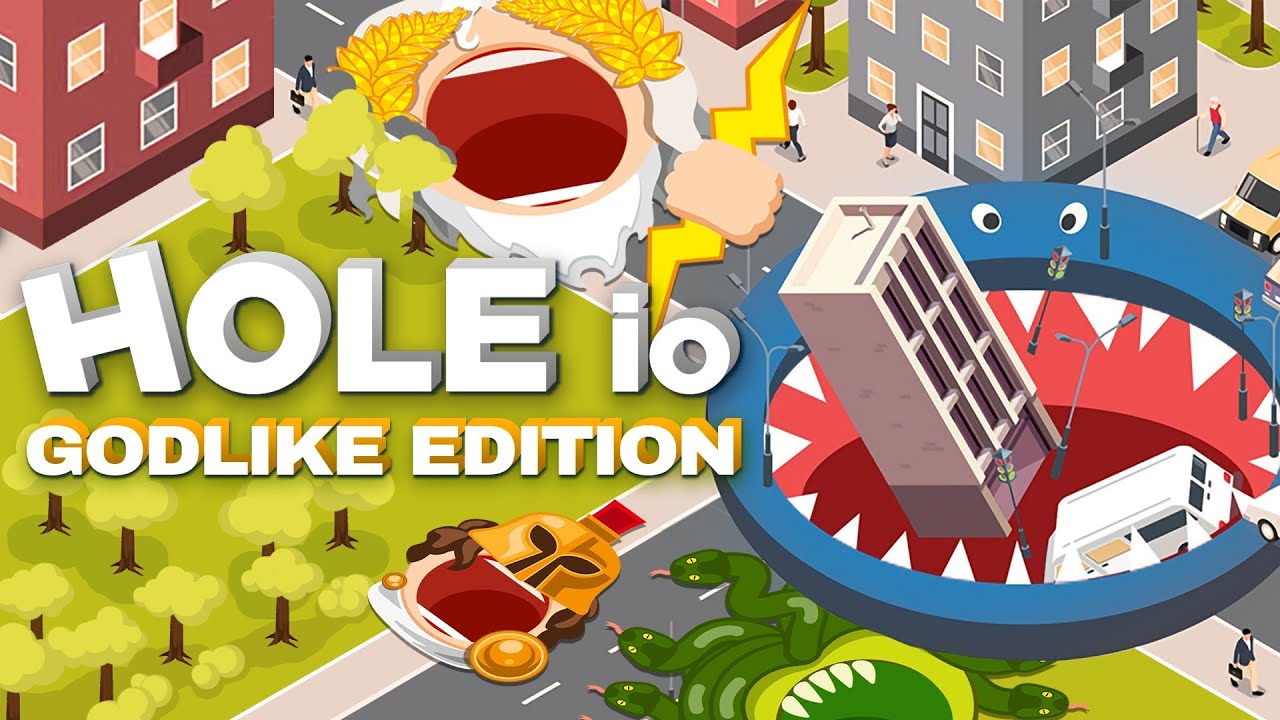 Hole.io Gameplay – Swallowing the Whole City! 😱