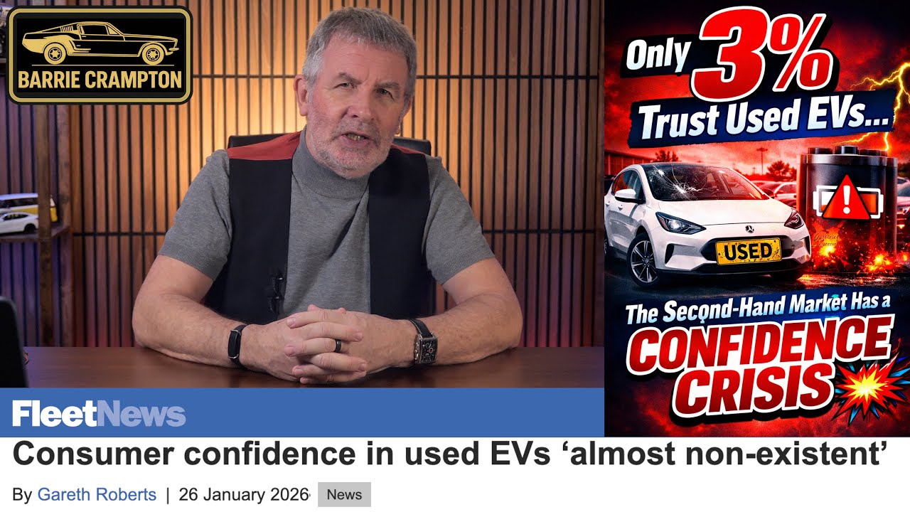 Only 3% Trust Used EVs… The Second-Hand Market Has a Confidence Crisis ⚡💥