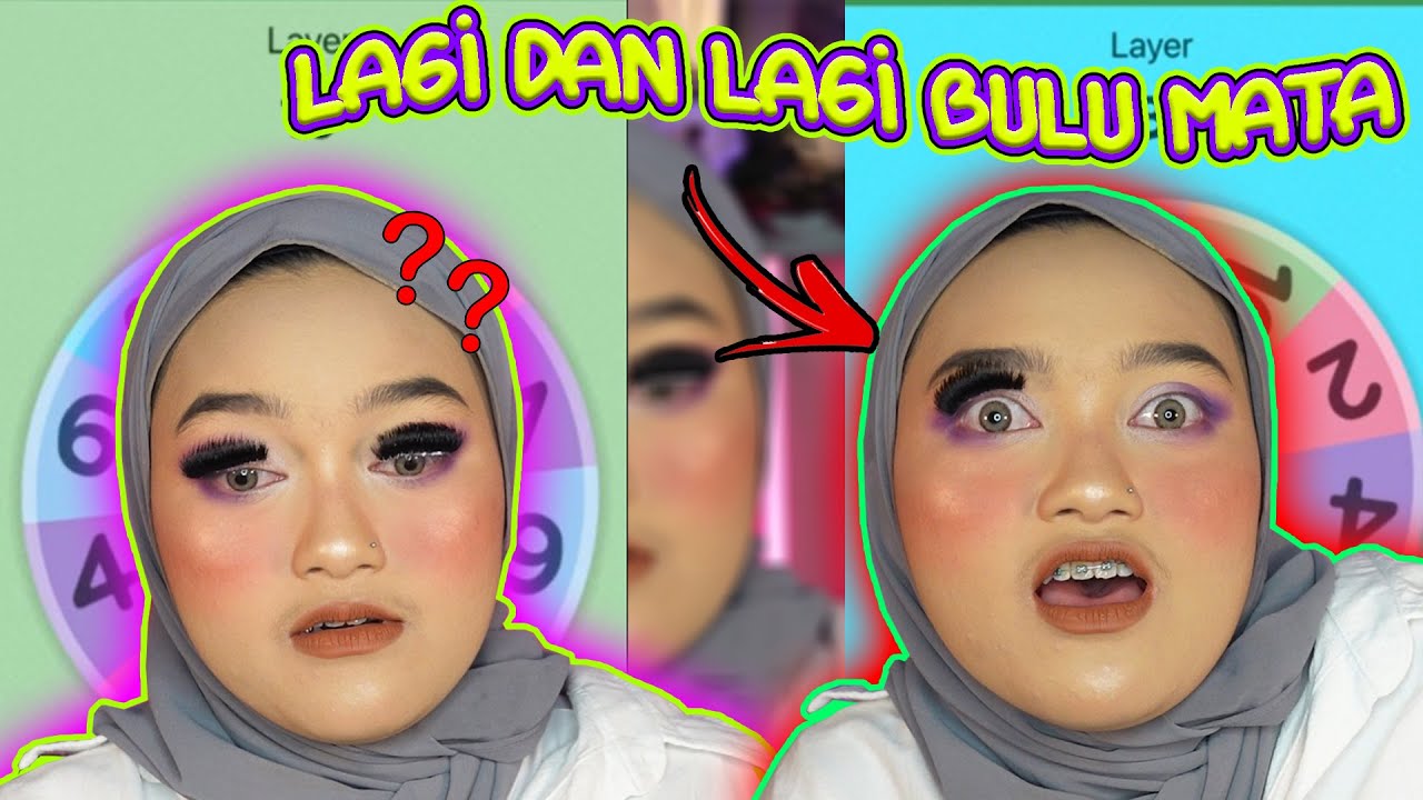 MAKEUP CHALLENGE ROULETTE PART 2 - EDISI ANGKA GENAP !