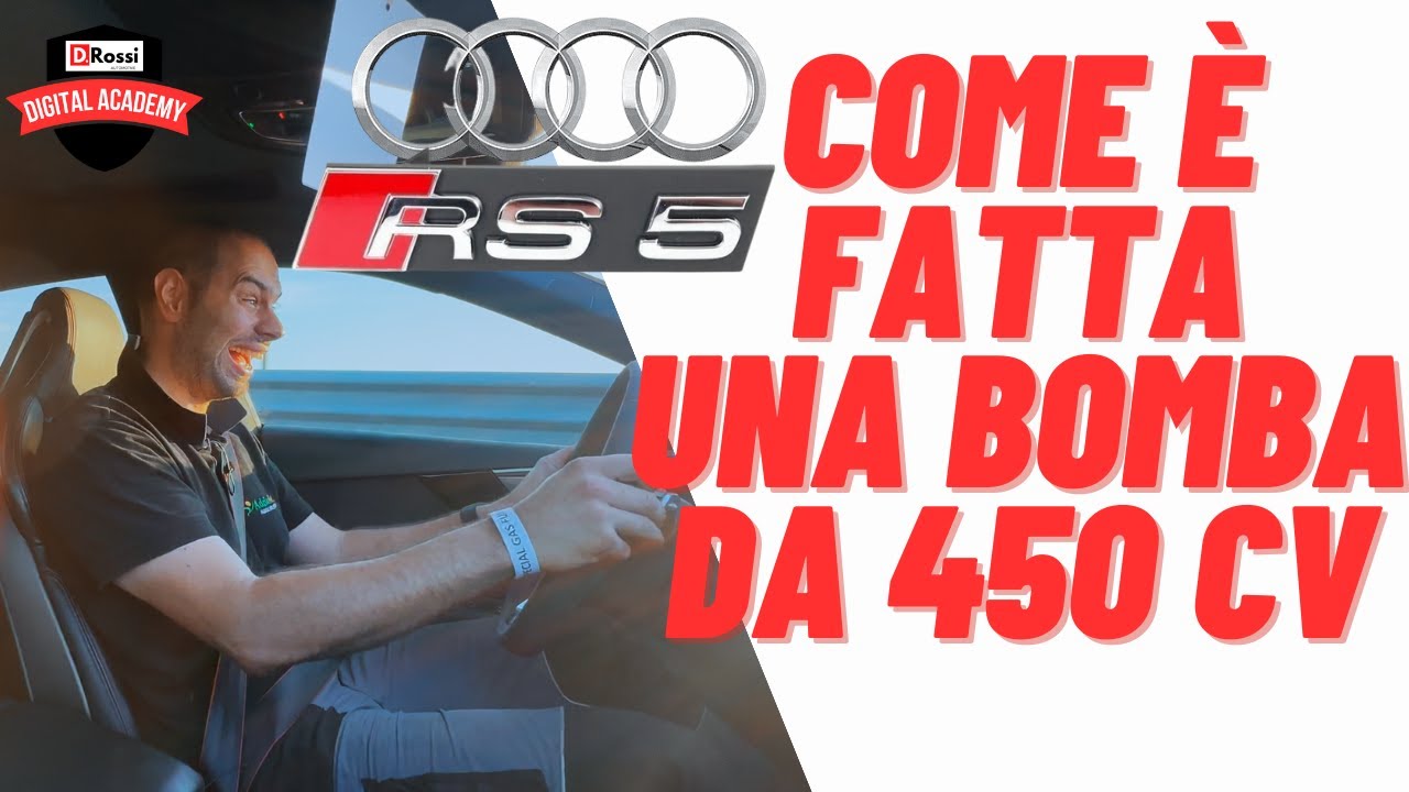 AUDI RS5 MANUTENZIONE DA DOVE ARRIVA TUTTA LA SUA POTENZA ?