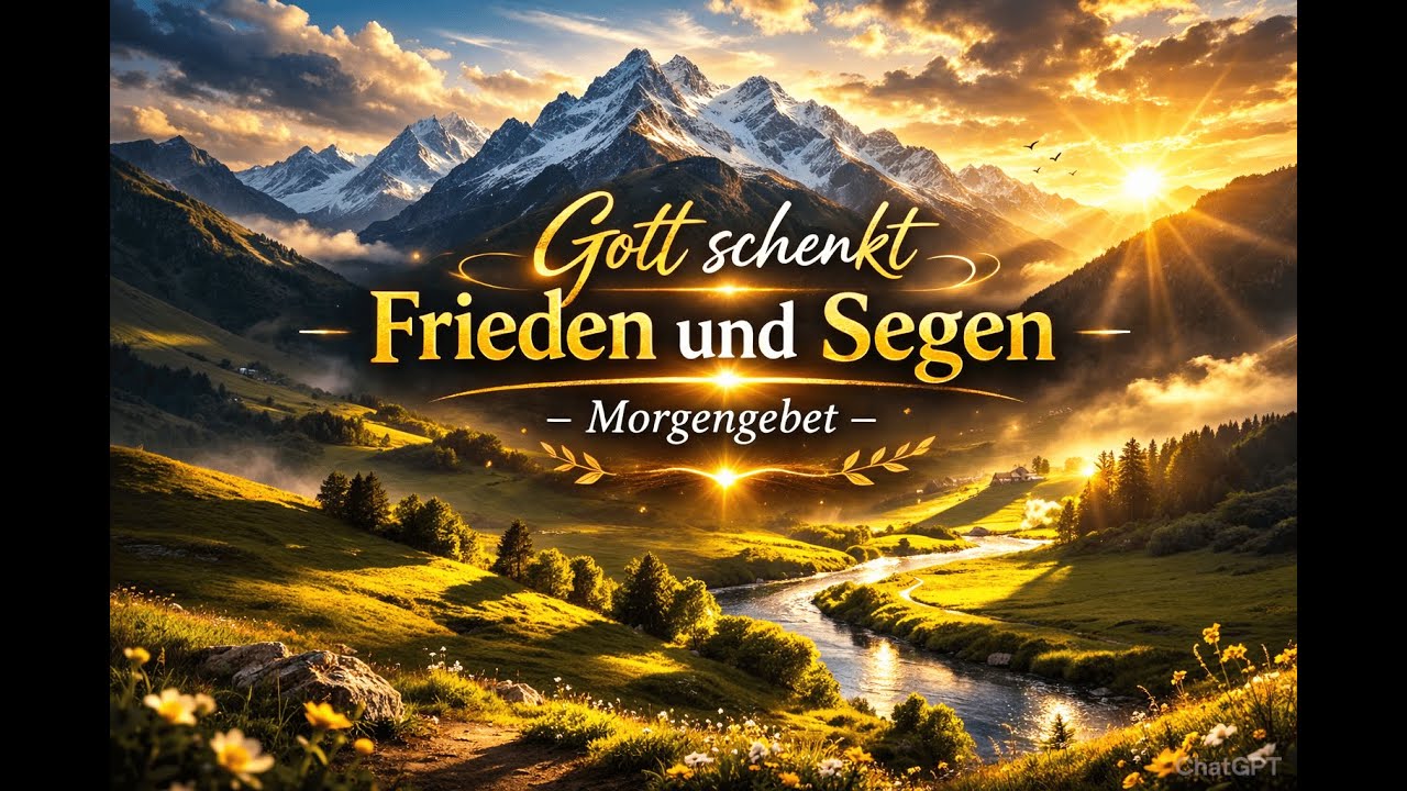 Gott schenkt Wohlstand und Fülle - Morgengebet