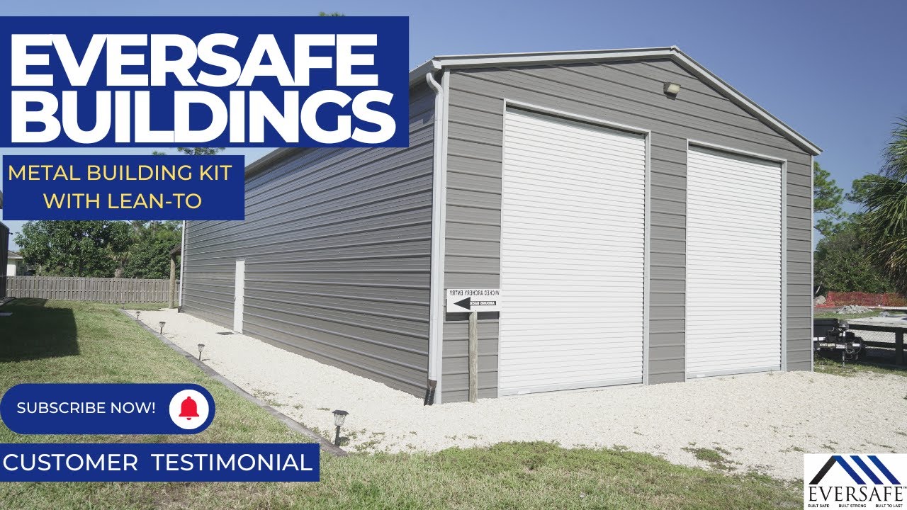 30x70 Metal Building- Building Kit Reviews in Florida by Eversafe Buildings