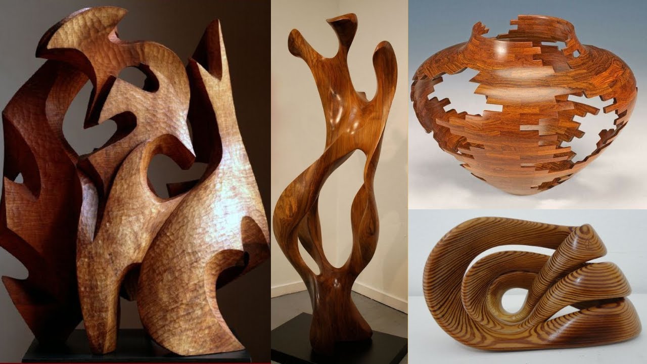 Abstract Wooden Scalpture #Hope tube#