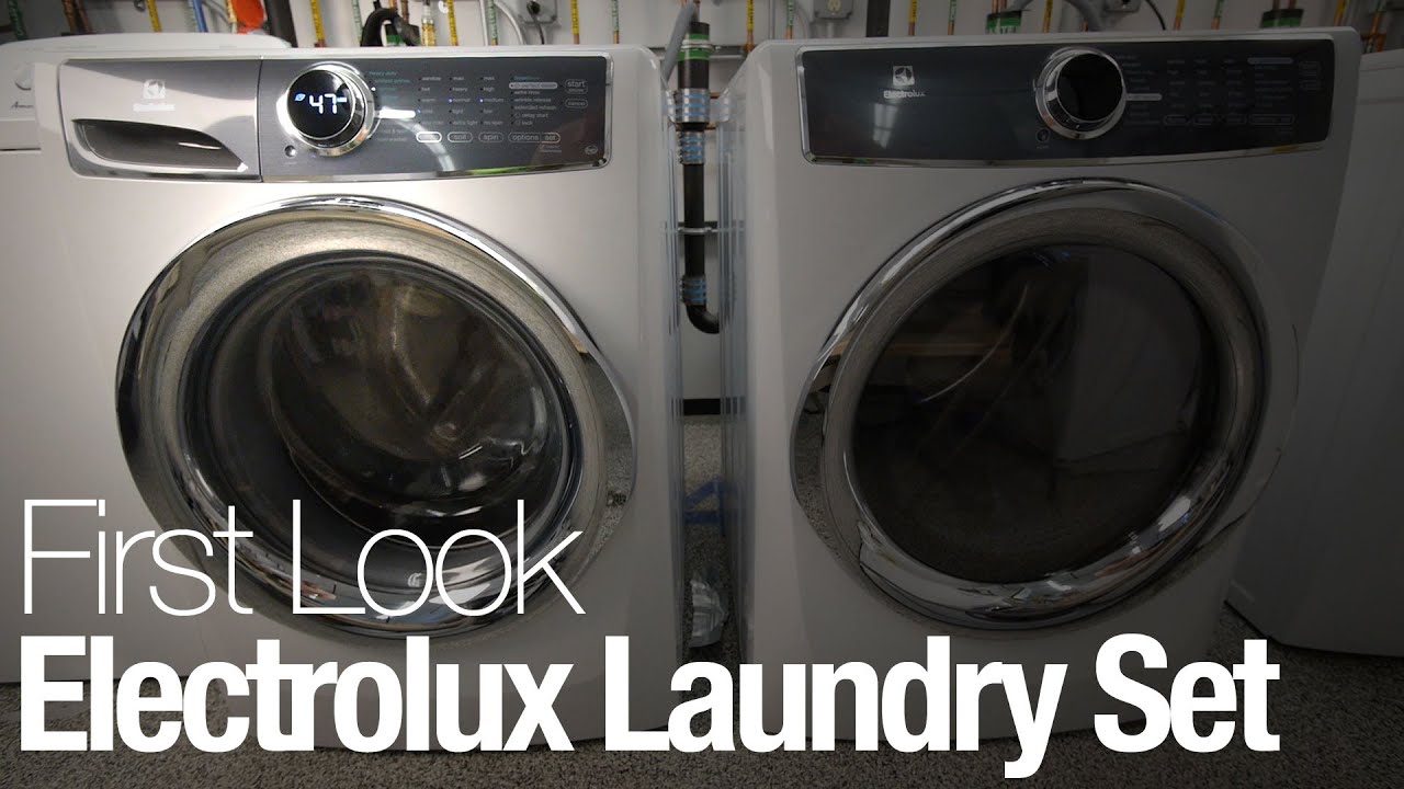 The Electrolux 617 series is the best laundry set you can buy