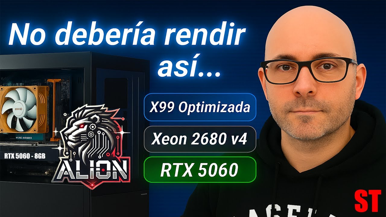 X99 + Xeon 2680 v4 + RTX 5060: el rendimiento que NADIE esperaba 🔥