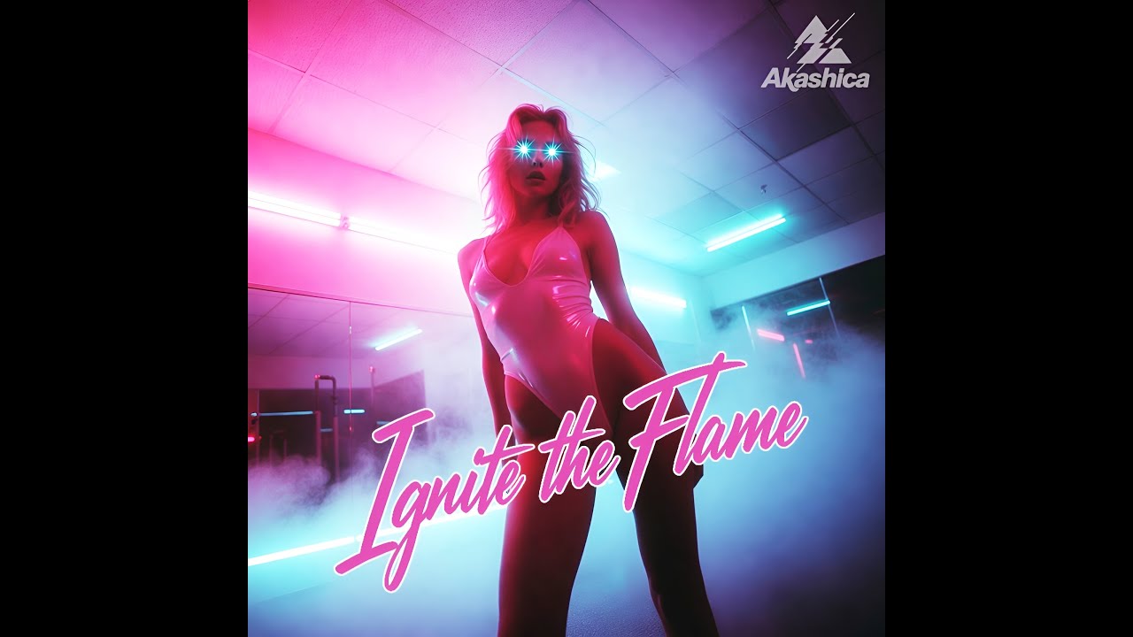 Akashica - Ignite the Flame - Retro Synth Giallo Horror Workout - alternative 1985