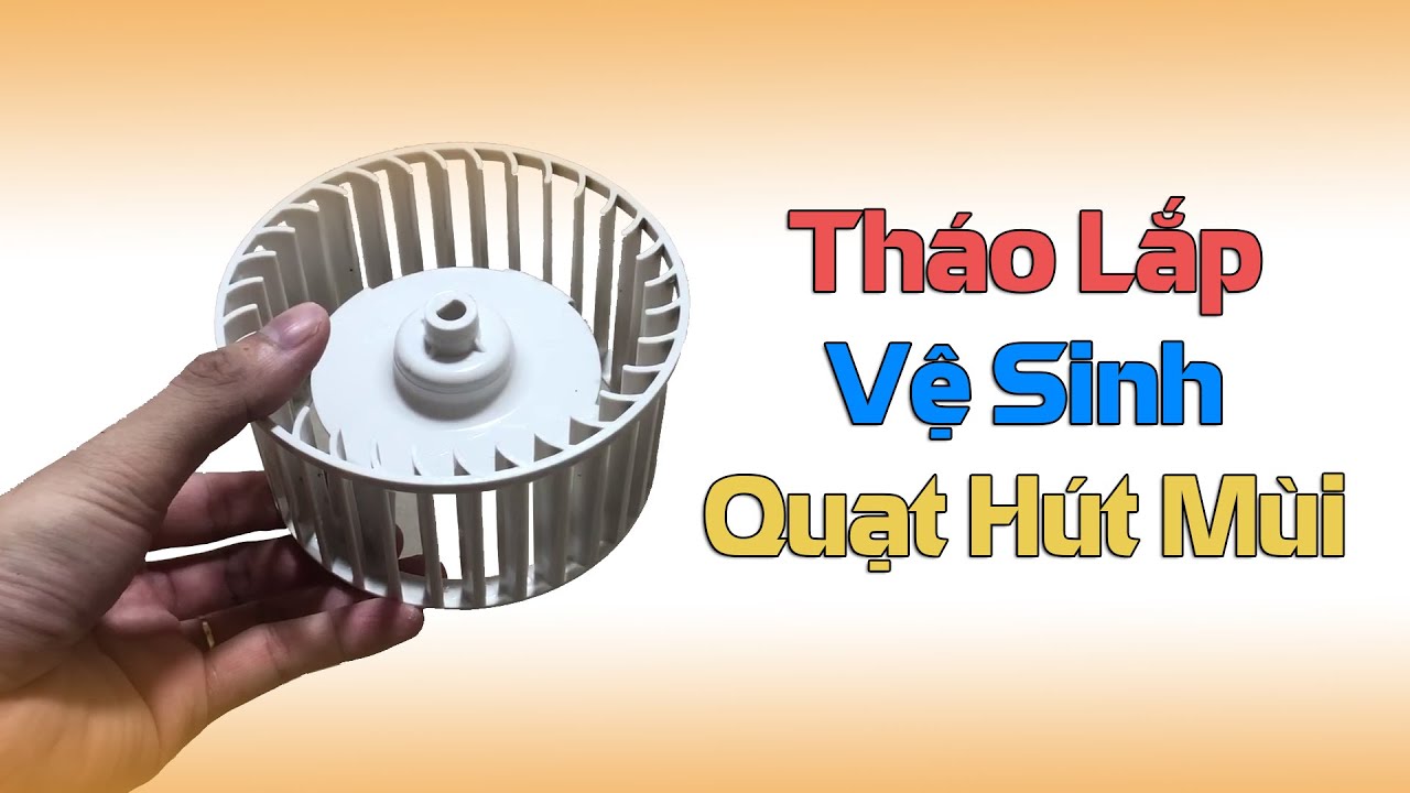 Cách Tháo Lắp Và Vệ Sinh Quạt Hút Mùi, Thông Gió Đơn Giản Tại Nhà - Bạn Cũng Làm Được