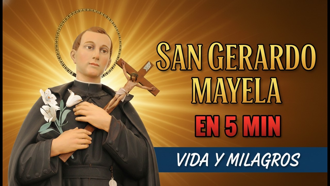 San Gerardo Mayela en 5 minutos: Su vida y milagros 🙏 - Intercesor de las madres y los niños 🤱👶
