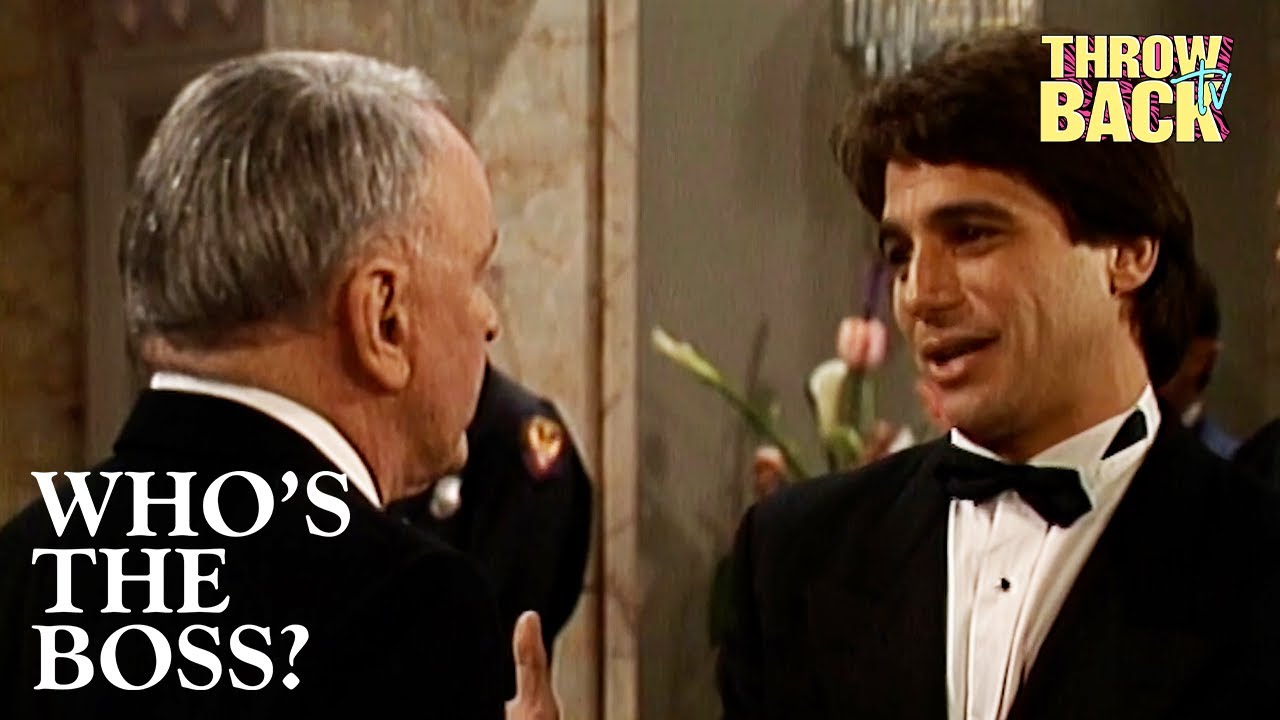 Who's The Boss? | The Bowers Party With Sinatra | Throw Back TV