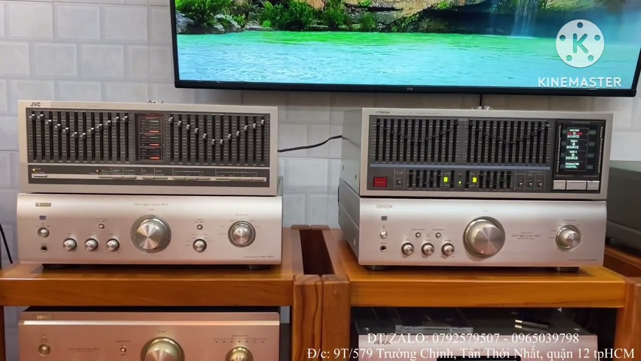 Lọc xì - Equalizer Victor Sea-R7 và JVC Sea-70 - So sánh đánh giá mọi chức năng và lựa chọn phù hợp
