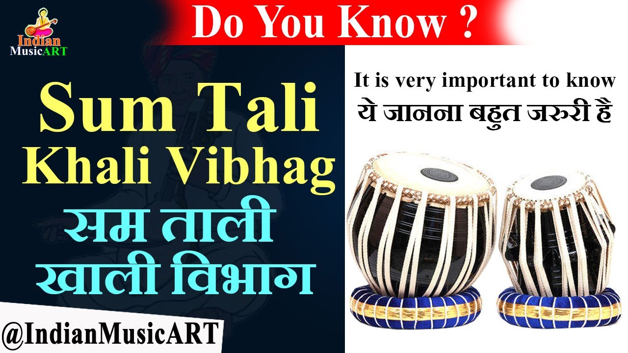 Do You Know | Sum, Tali, Khali and Vibhag Concept for Taal | Indian Music ART