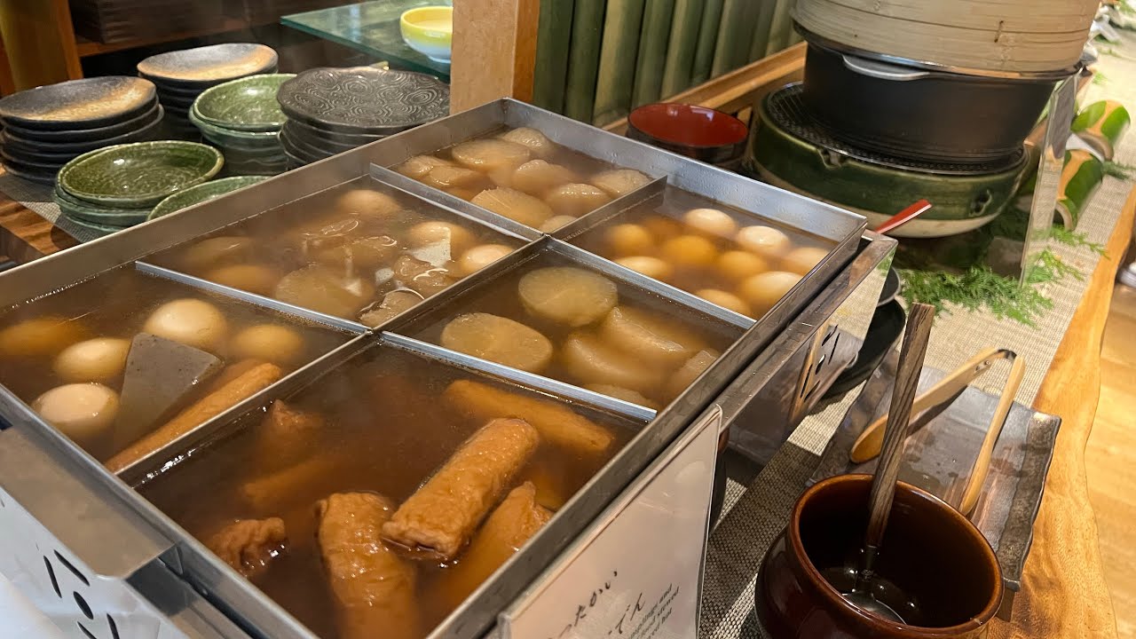 All you can eat Japanese buffet in Hotel Nikko Osaka Japan