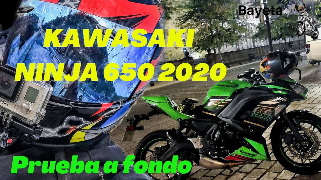 Kawasaki Ninja 650 2020. Prueba a FONDO . CASTELLANO