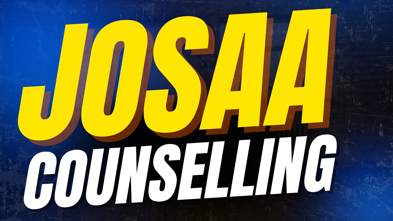 Complete JoSAA Counselling 2026 Procedure Explained | Major Mistakes to Avoid | #jee2026