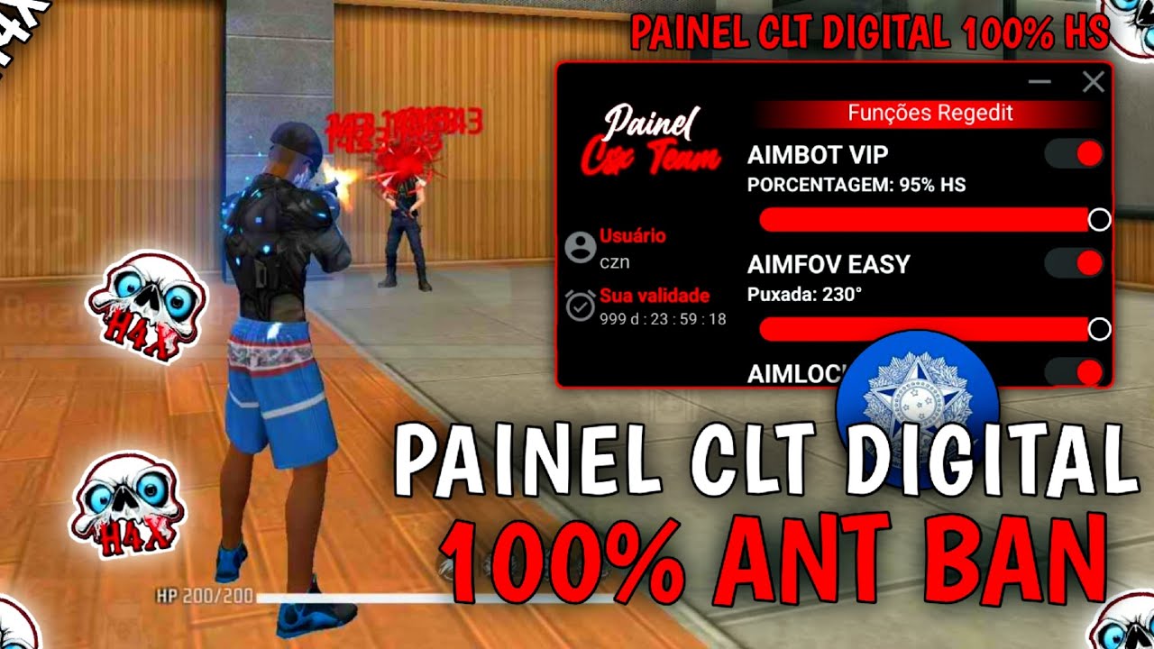 HEADTRICK EXTERNAL!! 🥶 PAINEL CLT 100% HS MOBILE IOS E ANDROID 🤣 NOVO XIT LINK MEDIAFIRE 🎯
