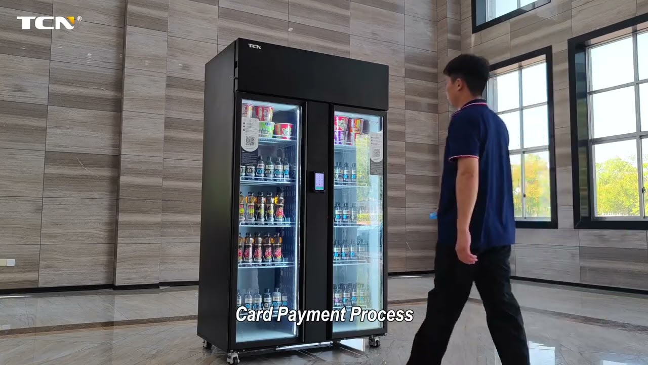 Tired of long queues, staffing hassles, and slow service?Meet TCN AI Vending Machine