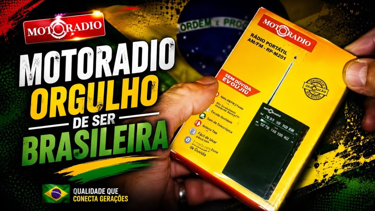 MOTORADIO ORGULHO DE SER BRASILEIRA