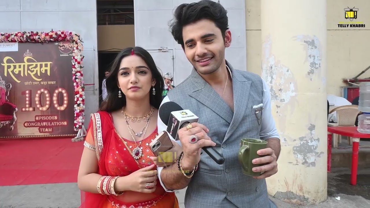 Rimjhim 100 Episode Complete Ishika sharma And Himanshu Awasthi Exclusive Interview 