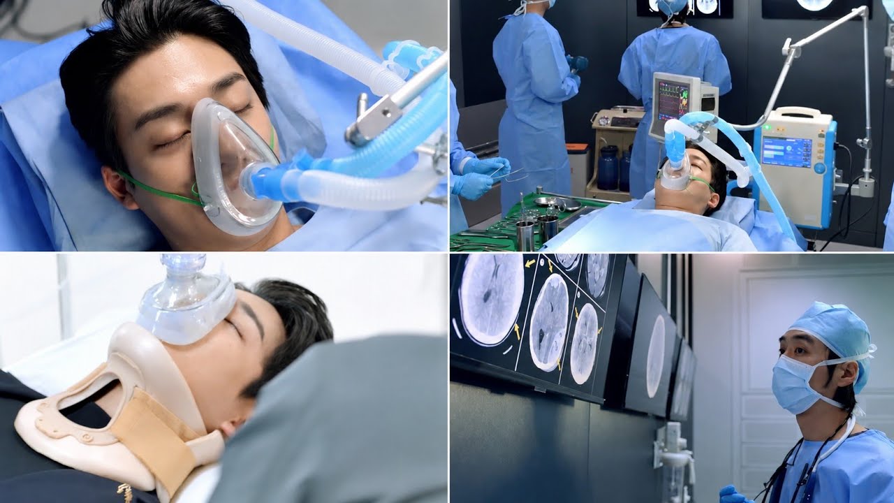 Dad's crying when his son crit*cal ill - sick male lead 