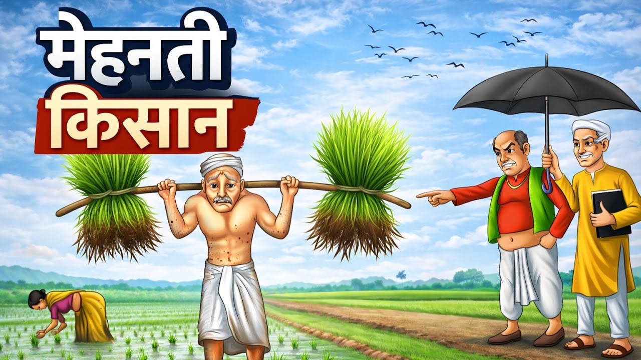🌾 मेहनती किसान की कहानी | सच्ची प्रेरणादायक हिंदी कहानी 