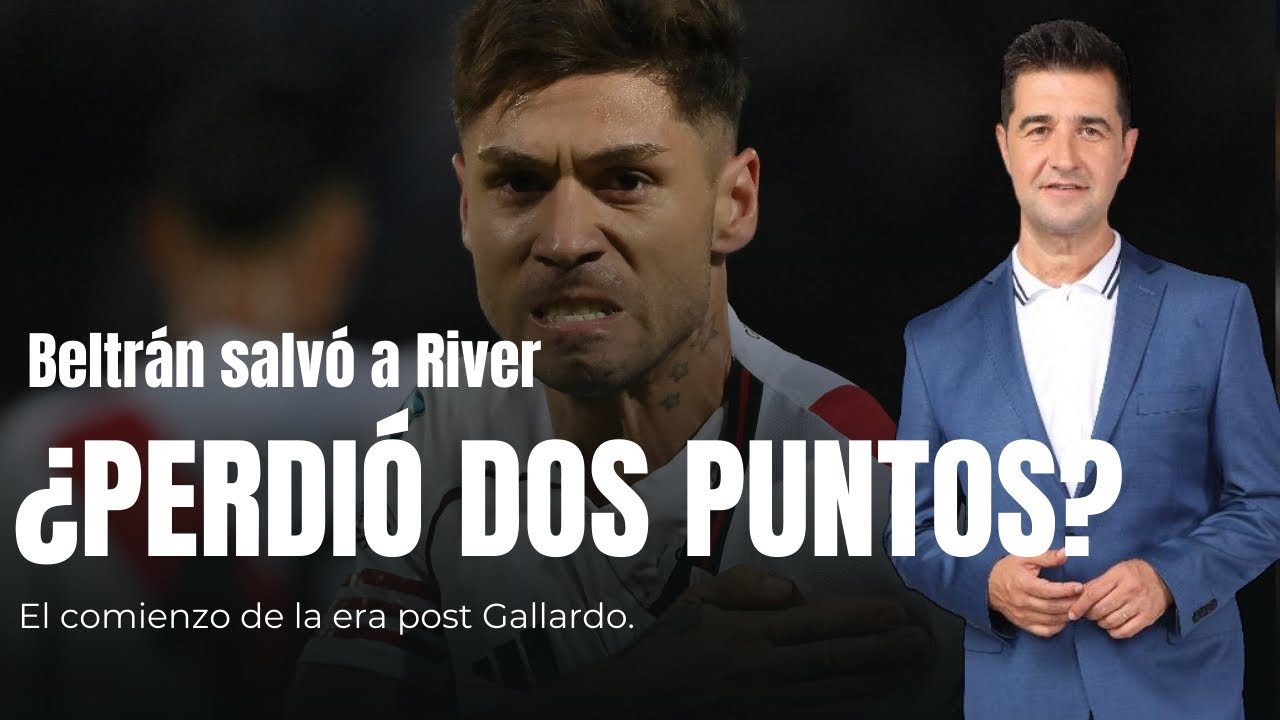 RIVER GANÓ UN PUNTO ¿O PERDIÓ DOS? | ¿POR QUÉ ENTRÓ CASTAÑO? 1-1 CON INDEPENDIENTE RIVADAVIA 