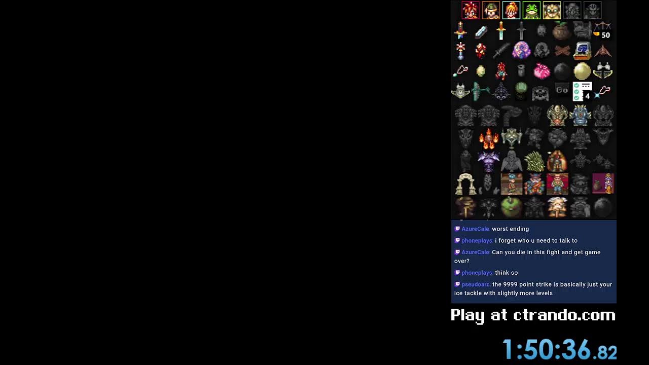 Chrono Trigger Rando Dalton Imperial Entrance/Shop/Weapon Rando with max price items