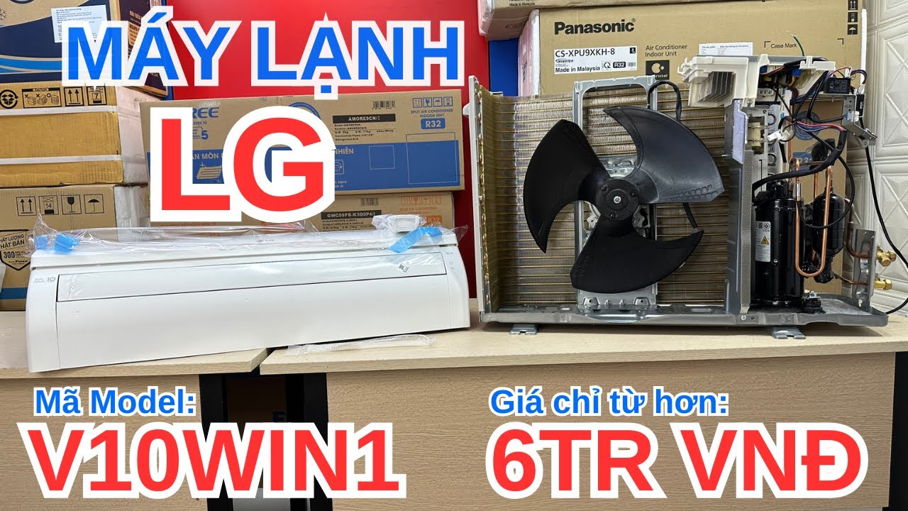 Máy lạnh LG inverter 1hp v10win1