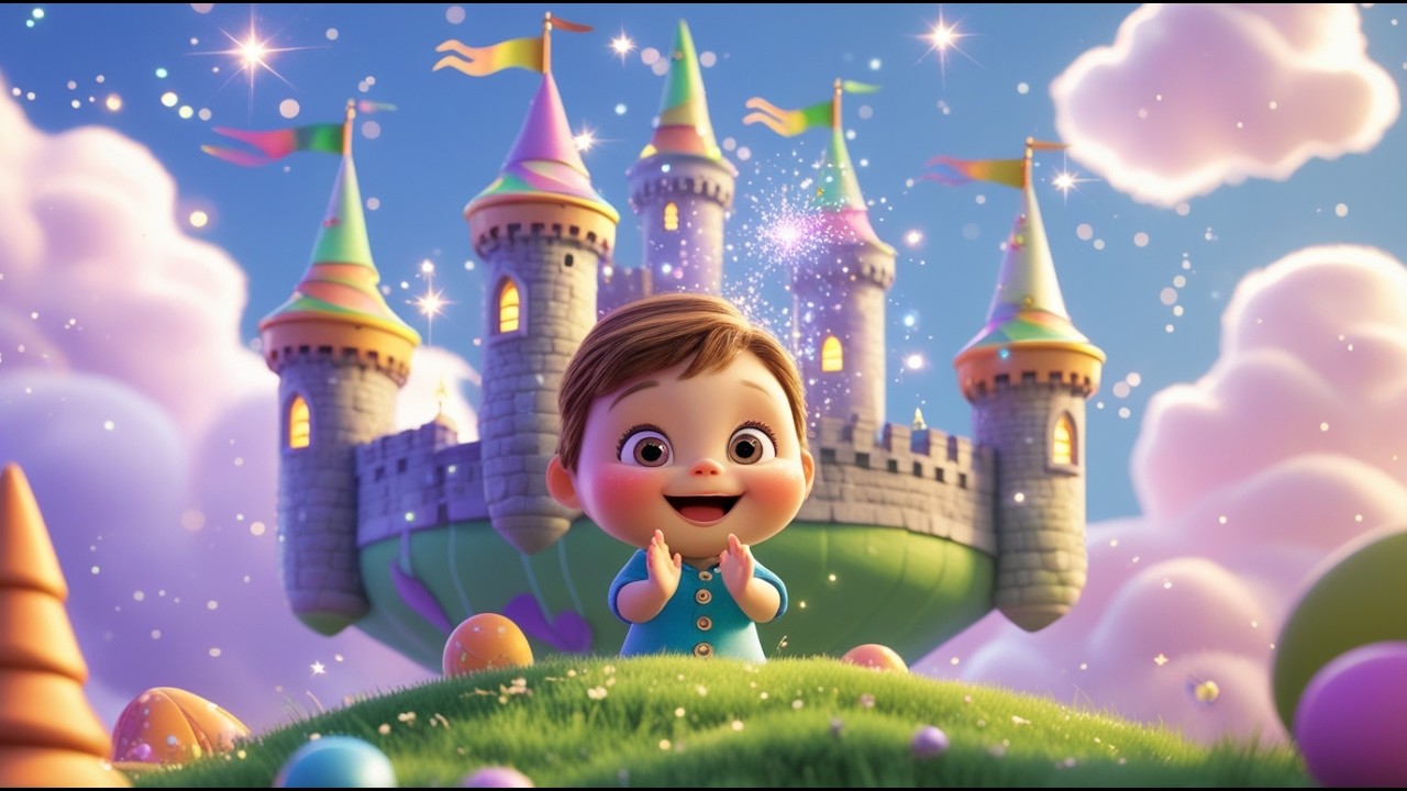 The Wizard’s Floating Castle Tale 🧙‍♂️🏰 | Magical Story for Kids | Imagination & Fun Learning