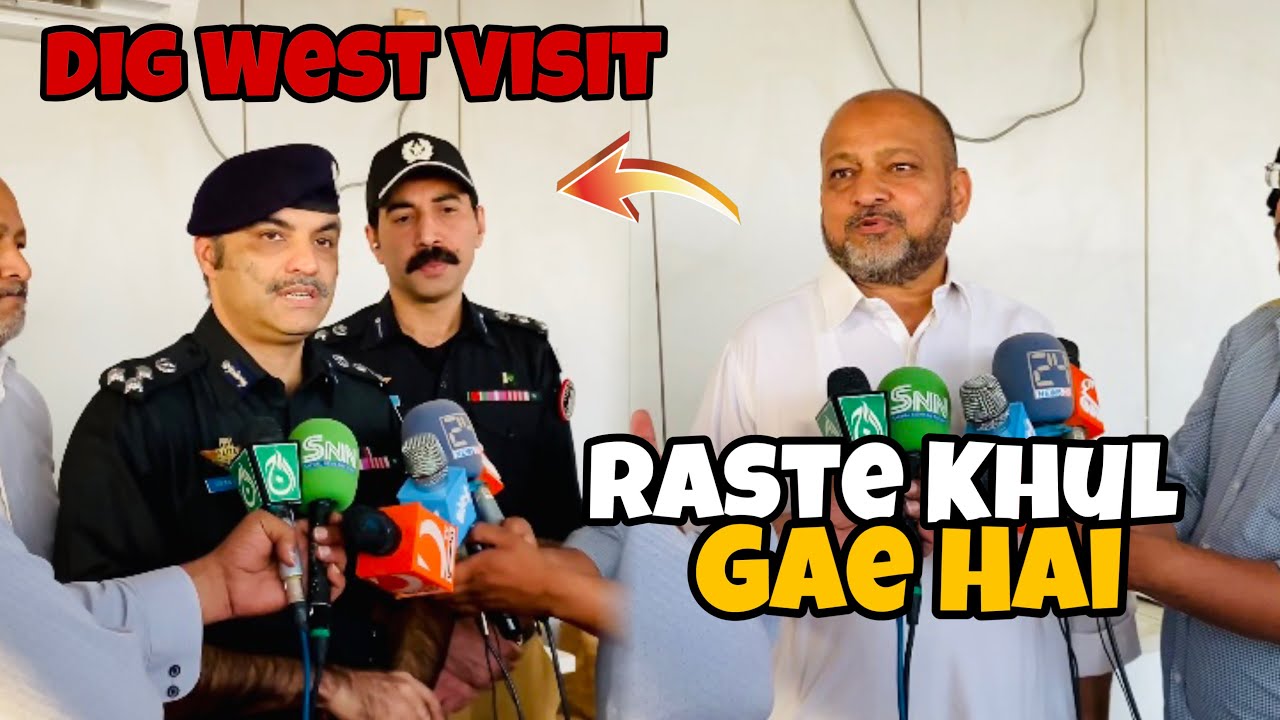 DIG West Nortern ByPass Mandi Visit | Mandi Administrator Shahab Bhai Conference | Bakra Eid 2025