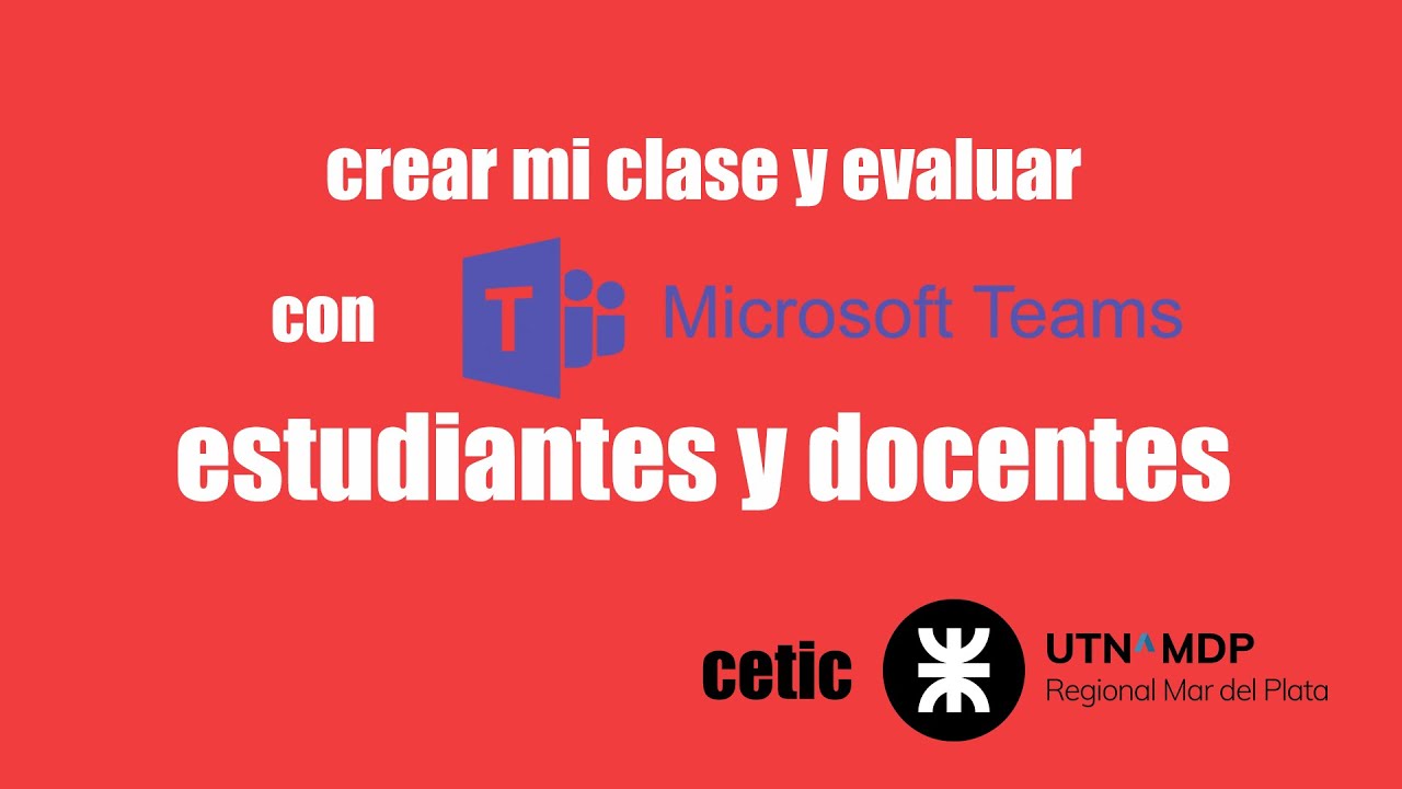 Webinar Teams para Docentes y Estudiantes