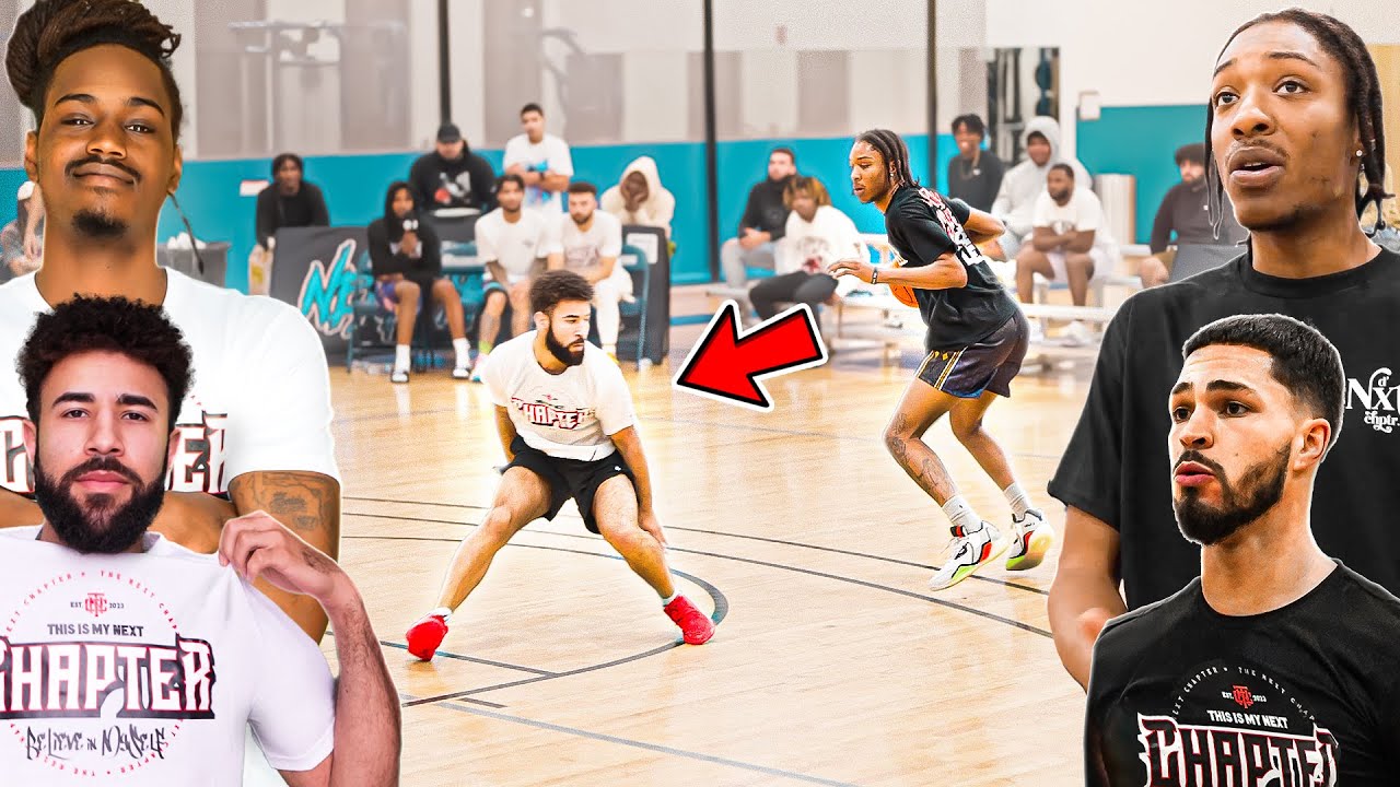 This Game Had The ENTIRE GYM SHOOK... Qel & Leaky Roof vs Nathan & Rod