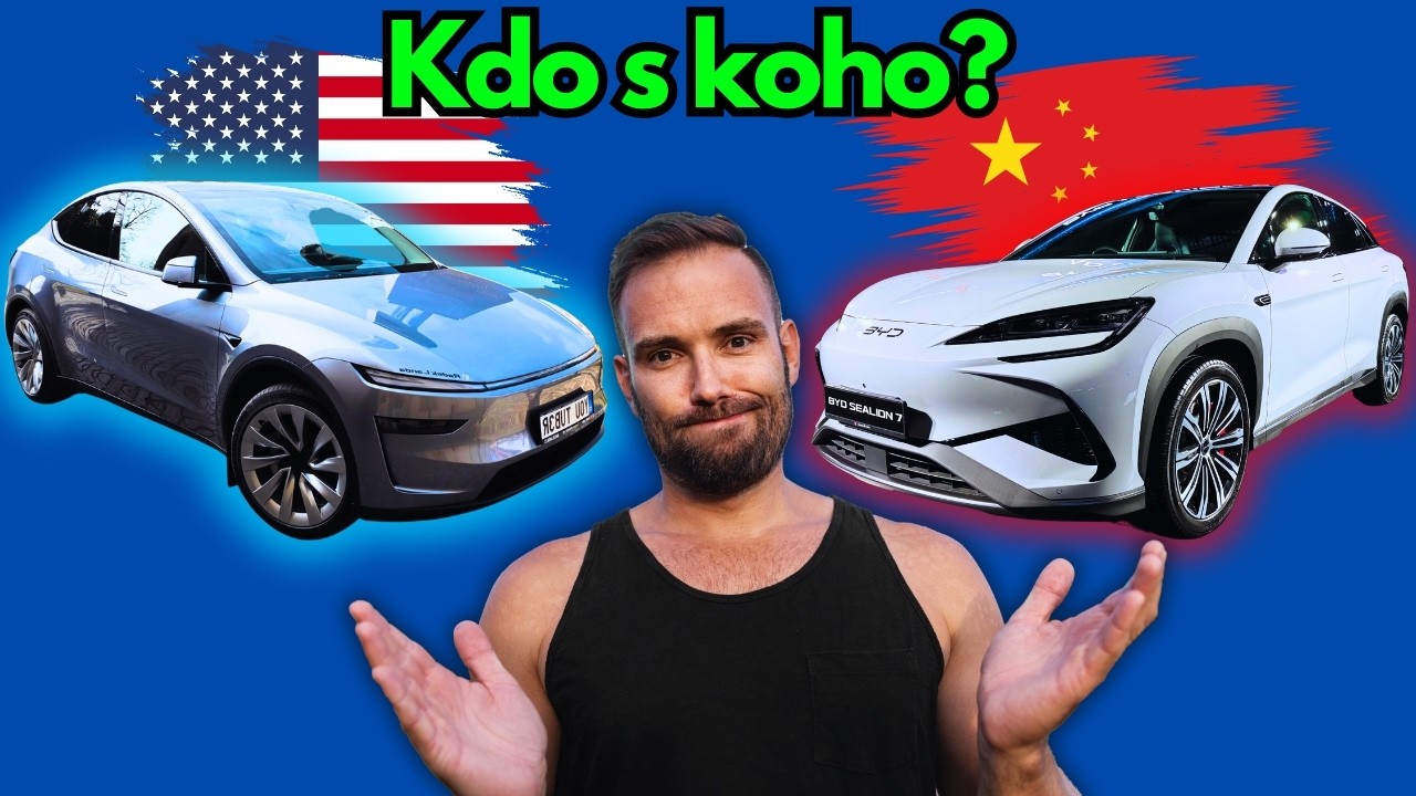 USA vs Čína: BYD Sealion 7 vs Tesla Model Y Juniper! Auta roku 2025?