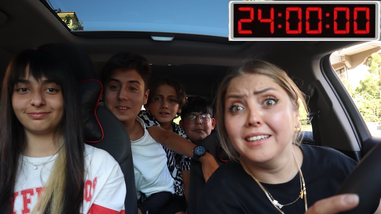 24 SAAT ARABA 'DA KALDIK!!! SON ÇIKAN KAZANIR (ÖDÜLLÜ)
