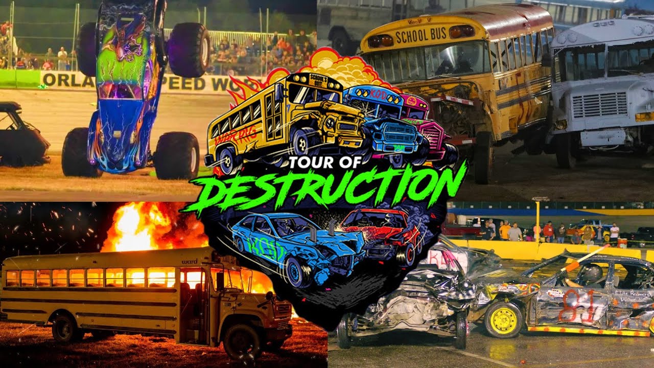 Night of Destruction / Demolition Derby 2022 / Monster Truck