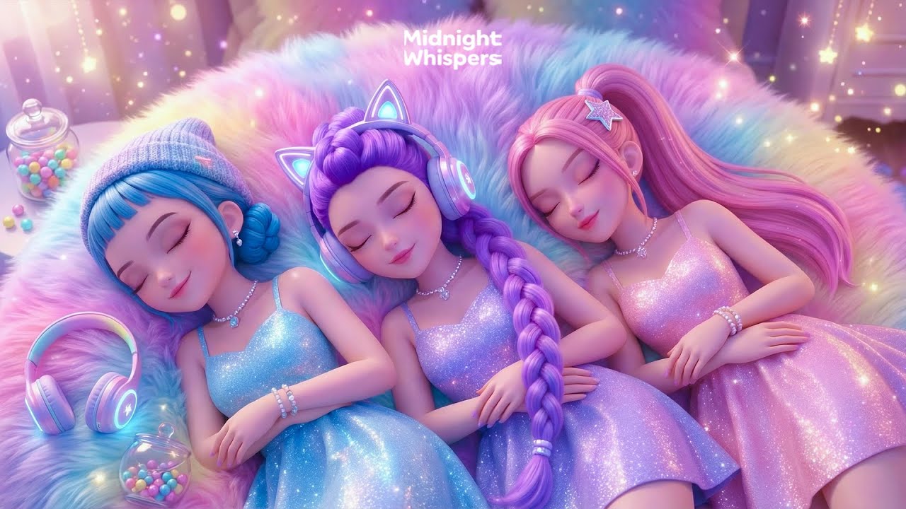 Huntrix Sweet Dreams ✨Fall Asleep Fast in 3 Minutes 💖 Magical Sleep in a Wonderland #deepsleep#music
