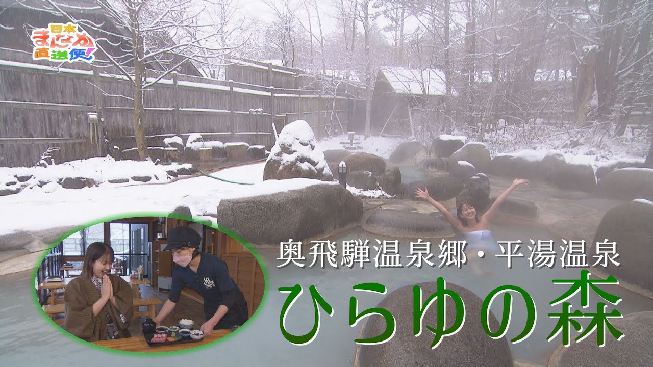 奥飛騨温泉郷・平湯温泉　ひらゆの森（日本まんなか直送便）