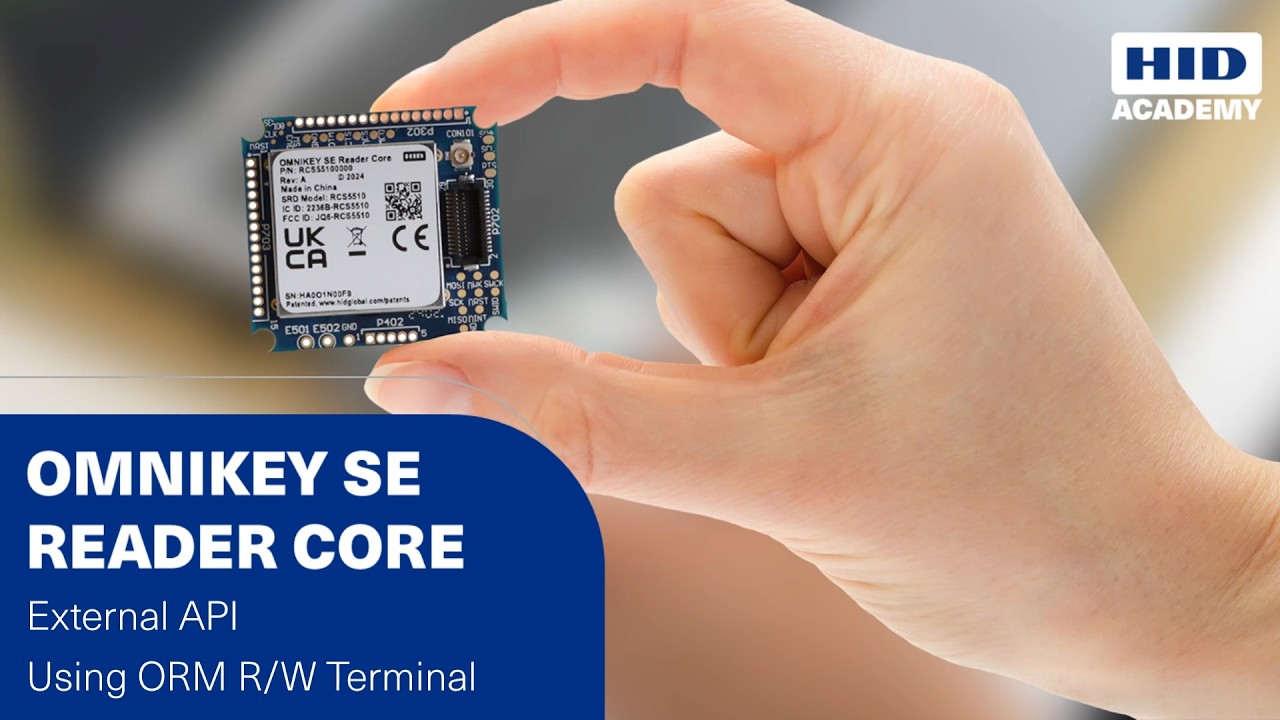 OMNIKEY SE Reader Core External API Using the ORM Read/Write Terminal