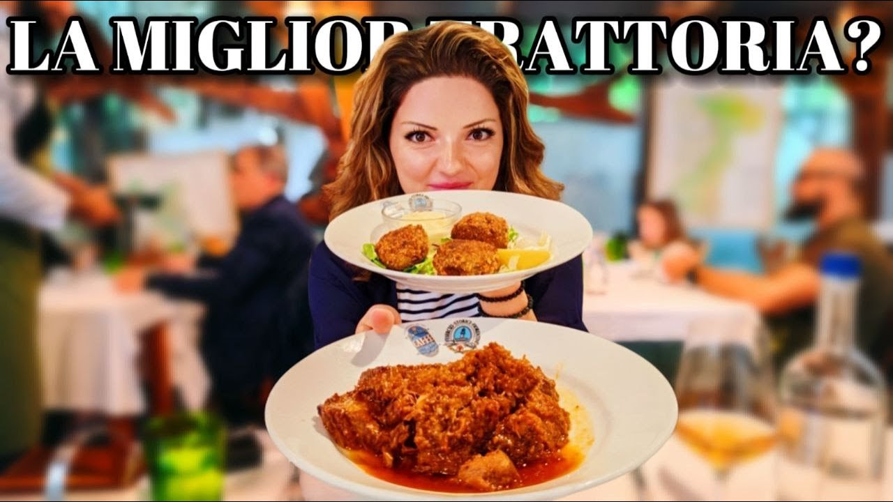 la MIGLIOR TRATTORIA d'Italia del 2024 e del 2023, pranzo alla trattoria da Burde