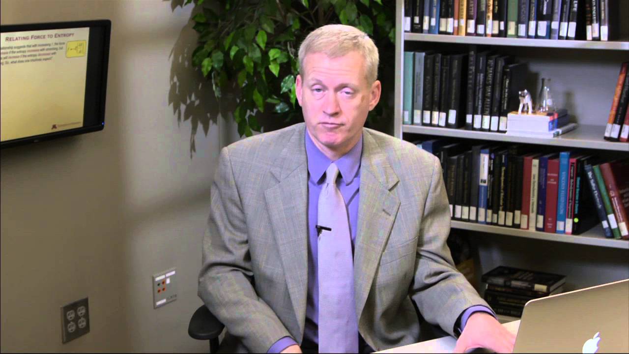 StatMolThermo 08.05 Rubber Band Thermodynamics