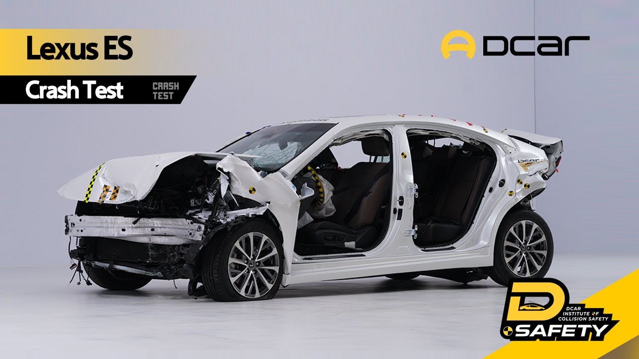 Lexus ES Crash Safety Test 雷克萨斯ES 碰撞安全测试