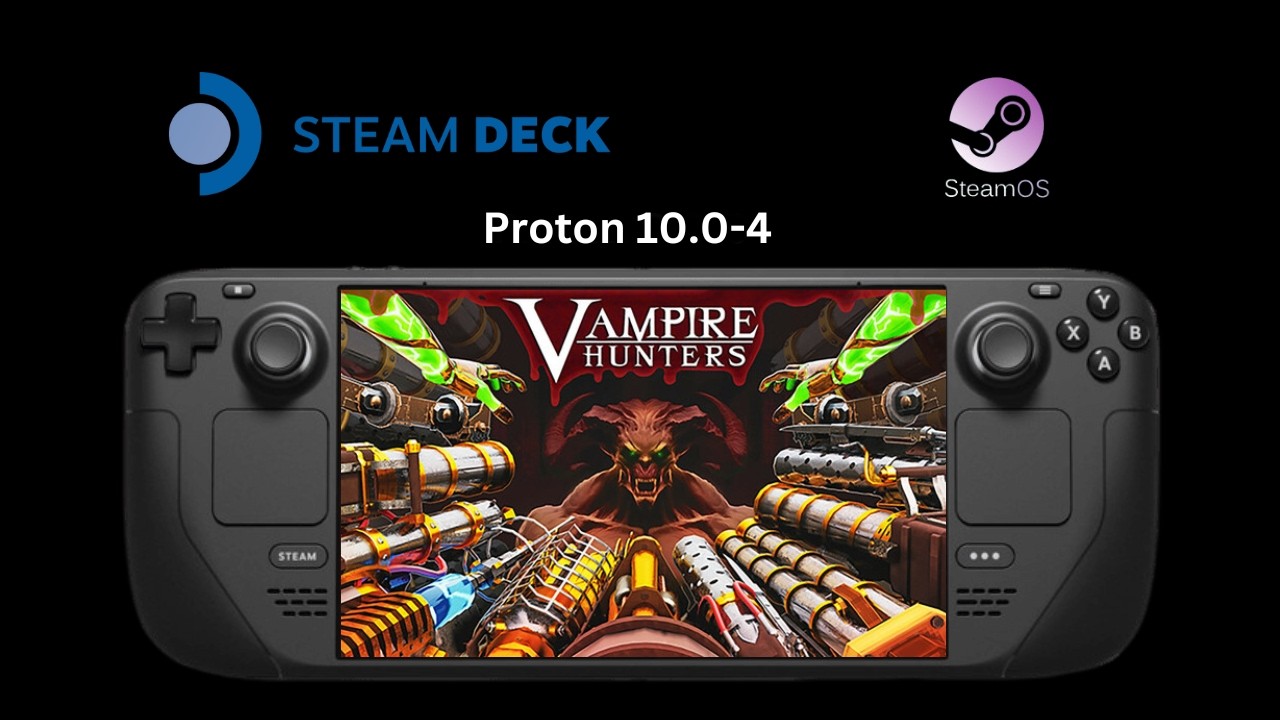 Vampire Hunters - Steam Deck Gameplay
