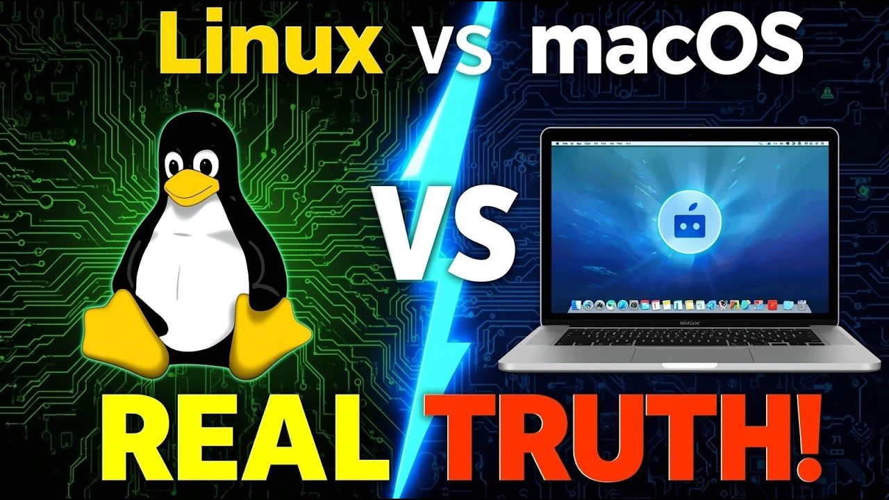 macOS vs Linux — The Real Truth About Performance, Security & User Freedom Explained (2026)