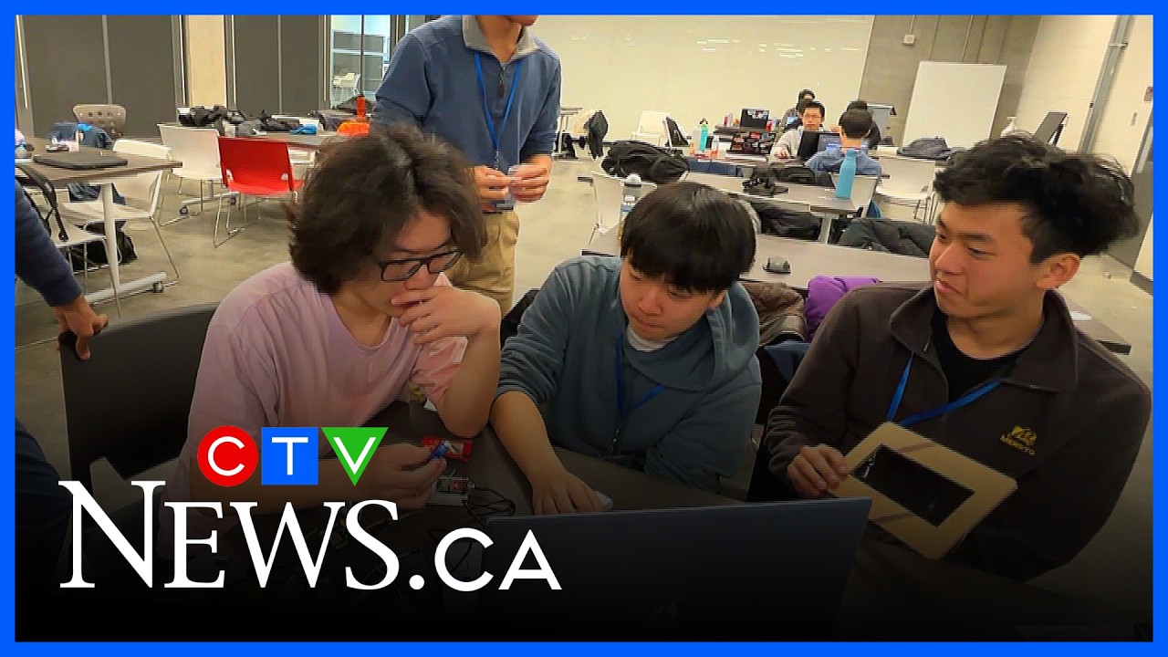 Canada's first hardware hackathon for high schools