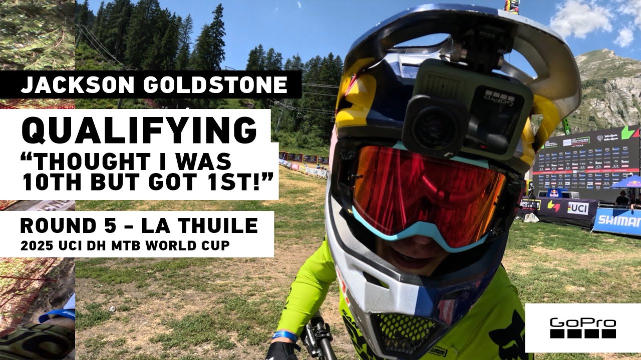 GoPro: Jackson Goes fastest in Qualifying POV 1st Place Run - La Thuile - '25 UCI DH MTB World Cup
