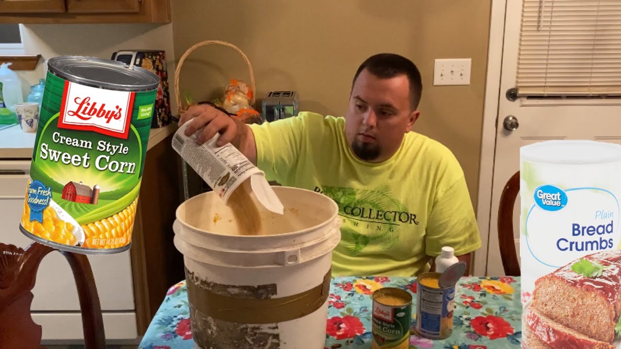 How to make Soybean carp bait (with bread)