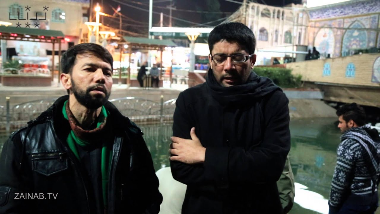 Ali Safdar and Mir Hasan reciting Jab Imam Ayengaye -Arbaeen 2013