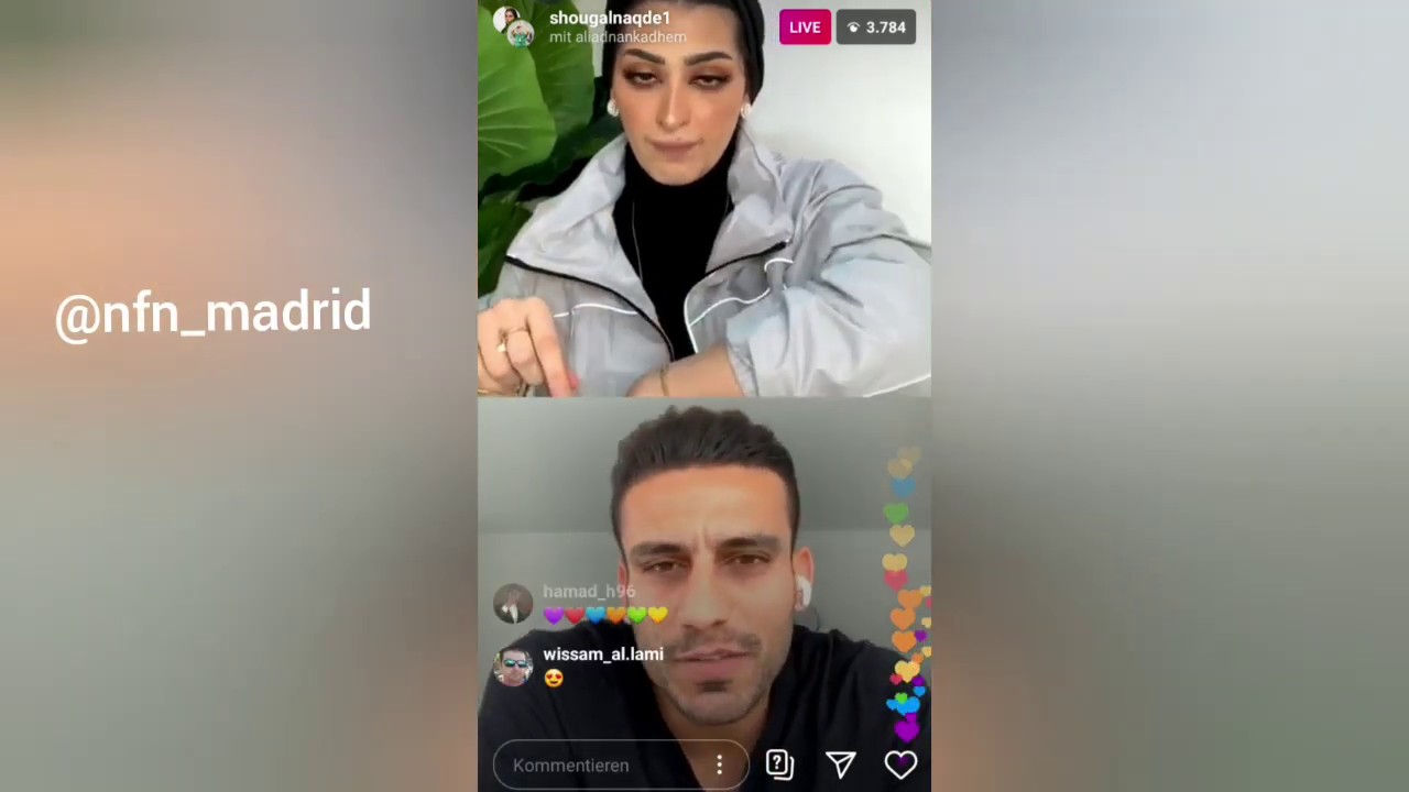 بث مباشر علي عدنان ويا اعلاميه شوق فقره اسئله حول حياه خاصه و كره القدم